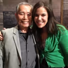 Photo Flash: Lindsay Mendez Visits Broadway's ALLEGIANCE