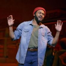 Jarran Muse as Marvin Gaye in MOTOWN THE MUSICAL on Tour