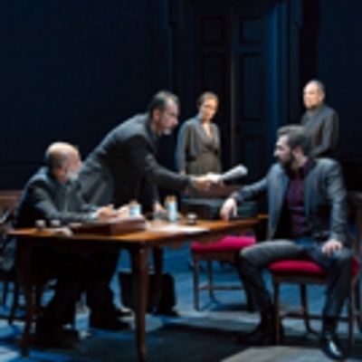 Photo Flash: First Look at Jefferson Mays, Jennifer Ehle and More Bringing Top-Secret Politics to Broadway in OSLO