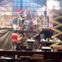 STAGE TUBE: Projectivity Teams with NYC Underground to Paint Harbor Lights' RENT Set… Video