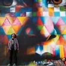 Brazilian Artist Eduardo Kobra Paints Bob Dylan Mural in Minneapolis
