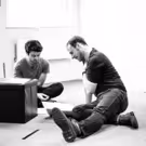 Photo Flash: In Rehearsals with the Cast of BENIGHTED at Old Red Lion Theatre