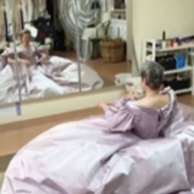 VIDEO: Marin Mazzie Tries on Her KING AND I Gown!