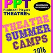 Piedmont Players Announce 2016 Youth Theatre Summer Camp Schedule
