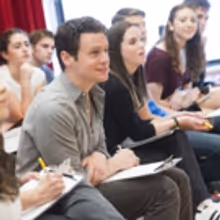 Photo Flash: HAMILTON's Jonathan Groff Leads Broadway Workshop Master Class