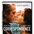 Jeremy Irons Stars In CORRESPONDENCE, Arriving on Digital HD and DVD Today