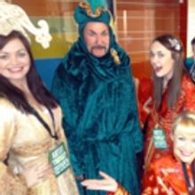 Stars of Parr Hall Panto Spread Festive Cheer at Lights Switch-On