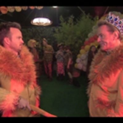 STAGE TUBE: Bryan Cranston Celebrates "Super Sweet 60" with Aaron Paul and More on Jimmy Kimmel
