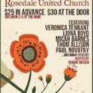Syrian Refugee Benefit Concert to be Held at Rosedale United Church, 11/8