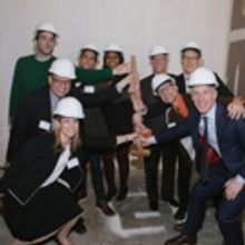 Photo Flash: MCC Theater Breaks Ground on New Home with Help from Zachary Quinto and 