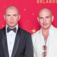 Pitbull Comes Face-to-Face With New Madame Tussauds Orlando Figure