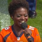 STAGE TUBE: Behind the Scenes - IF/THEN's LaChanze Sings National Anthem at Broncos…