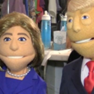 CHEWING THE SCENERY- Who's the Presidential Puppet? Randy Rainbow Interviews Trump & Clinton!