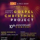 Andrew Craig's Final 'Gospel Christmas' Set for River Run Centre, 12/20