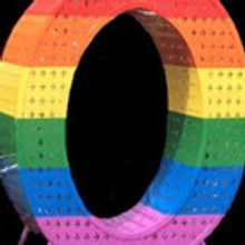 Artist Laura Kimpton's Rainbow LOVE Sculpture Comes To The Beacon Theater