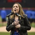 Photo Flash: BRIGHT STAR's Hannah Elless Sings the National Anthem at Mets Game