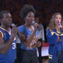 VIDEO: HAMILTON National Tour Cast Performs National Anthem at NBA Finals