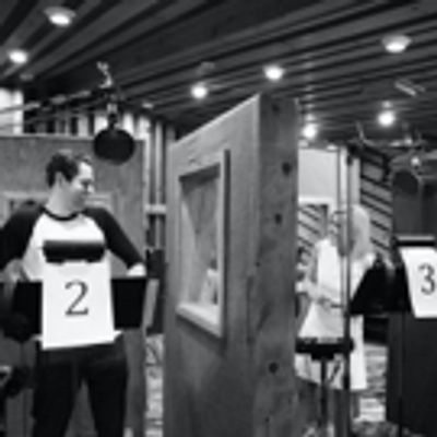 Photo Flash: In the Recording Studio with the Cast of SHE LOVES ME!