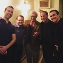 Photo Flash: The Amazing Kreskin Visits, Gushes Over CAGNEY Off-Broadway