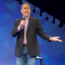 Jerry Seinfeld Makes a Surprise Appearance at Bay Street Theater