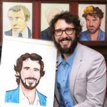 Photo Coverage: What About Josh? Josh Groban Receives Sardi's Portrait