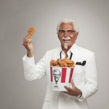 KFC Extra Crispy Colonel Played By George Hamilton Soaks Up The Sun And The Chicken T