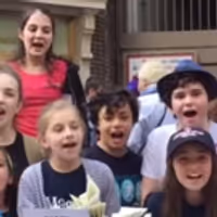 VIDEO: MATILDA Kids Sing 'When I Grow Up' at The Broadway Flea Market Video