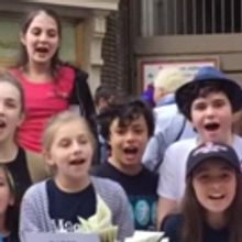 VIDEO: MATILDA Kids Sing 'When I Grow Up' at The Broadway Flea Market