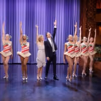 VIDEO: Sienna Miller High Kicks Her Way to the Radio City Rockettes' Chorus Line on… Video
