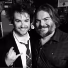 Jack Black Visits Cast Members Backstage at SCHOOL OF ROCK