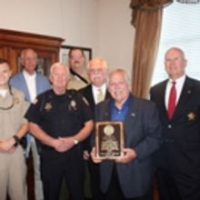 John Conlee Honored by Georgia Sheriffs' Association with Award for Supporting Law…
