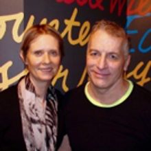 Photo Flash: Cynthia Nixon Visits Bill Bowers's ALL OVER THE MAP Off-Broadway