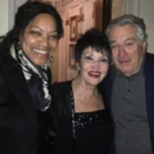 Photo Flash: Robert De Niro and Grace Hightower Surprise Chita Rivera at the Cafe Car
