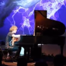 Peter Manning Robinson Performs With His Newly Created Refractor Piano