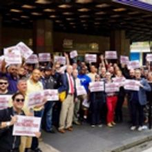 Casting Directors Rally Outside Tony Rehearsals for  Union Contract