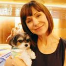 Photo Flash: Broadway's Susan Egan Poses with Tinkerbelle the Dog Aboard the Disney…