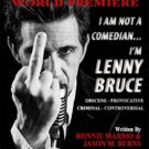Ronnie Marmo to Star AND Joe Mantegna will Direct the show I AM NOT A COMEDIAN - I'M…