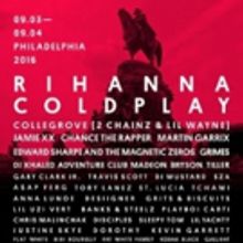 Rihanna & Coldplay to Headline 2016 'Budweiser Made In America' Festival