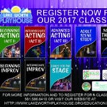 Register for 2017 Classes at the Lake Worth Playhouse Today!