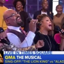 VIDEO: Casts of THE LION KING & ALADDIN Join Forces in Brand New Medley on GMA!