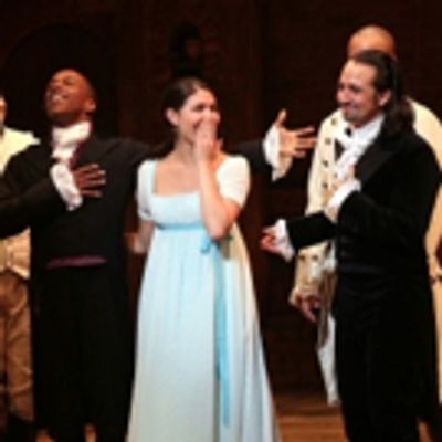 Photo Coverage: Lin-Manuel Miranda, Leslie Odom Jr. and Phillipa Soo Take Final Bows in HAMILTON!
