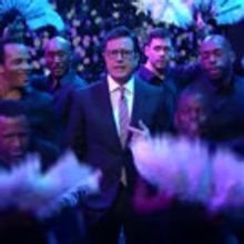 VIDEO: Stephen Colbert Has 'Mariah' Moment in Recreation of New Year's Eve…