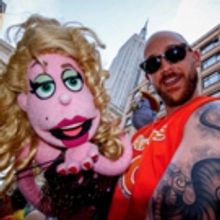 Photo Flash: Cast of AVENUE Q Marches in NYC Pride Parade!