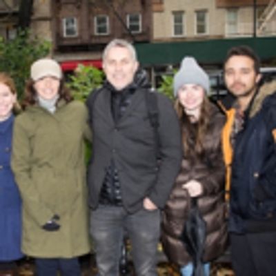 Photo Flash: WAITRESS' Jessie Mueller Helps Plant Adrienne Shelly Memorial Garden