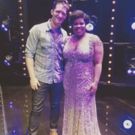 Photo Flash: Matthew Morrison Visits Amber Riley at DREAMGIRLS