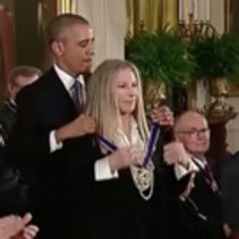 President Obama Sings Sondheim, Streisand and Estefan's Praises at Presidential…