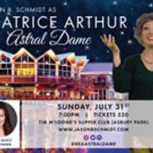 BEATRICE ARTHUR: ASTRAL DAME to Play Asbury Park This Month