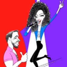 BWW Exclusive: Ken Fallin Draws the Stage - ON YOUR FEET!