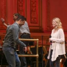 Photo Coverage: Caissie Levy and Tony Yazbeck Rehearse for NY Pops' Tribute to Kander