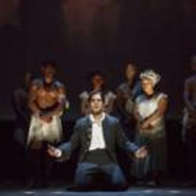 Photo Flash: Anthem of Hope! First Look at Josh Young, Erin Mackey, Tom Hewitt, Chuck Cooper and More in Broadway's AMAZING GRACE
